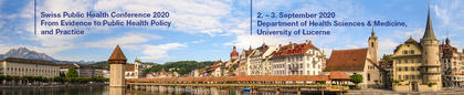 Swiss Public Health Conference 2020 - Registration is open!