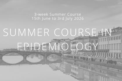 38th Residential 3-week Summer Course in Epidemiology