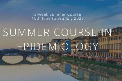 38th Residential 3-week Summer Course in Epidemiology