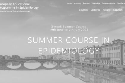 Registration open: European Educational Programme in Epidemiology (EEPE). Florence, Italy