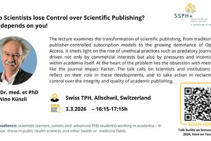Do Scientists lose Control over Scientific Publishing? It depends on you!